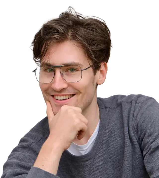 Professional portrait of Yves Gardiner, courtesy of Pexels